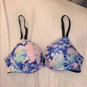 VS pink super push up bra
